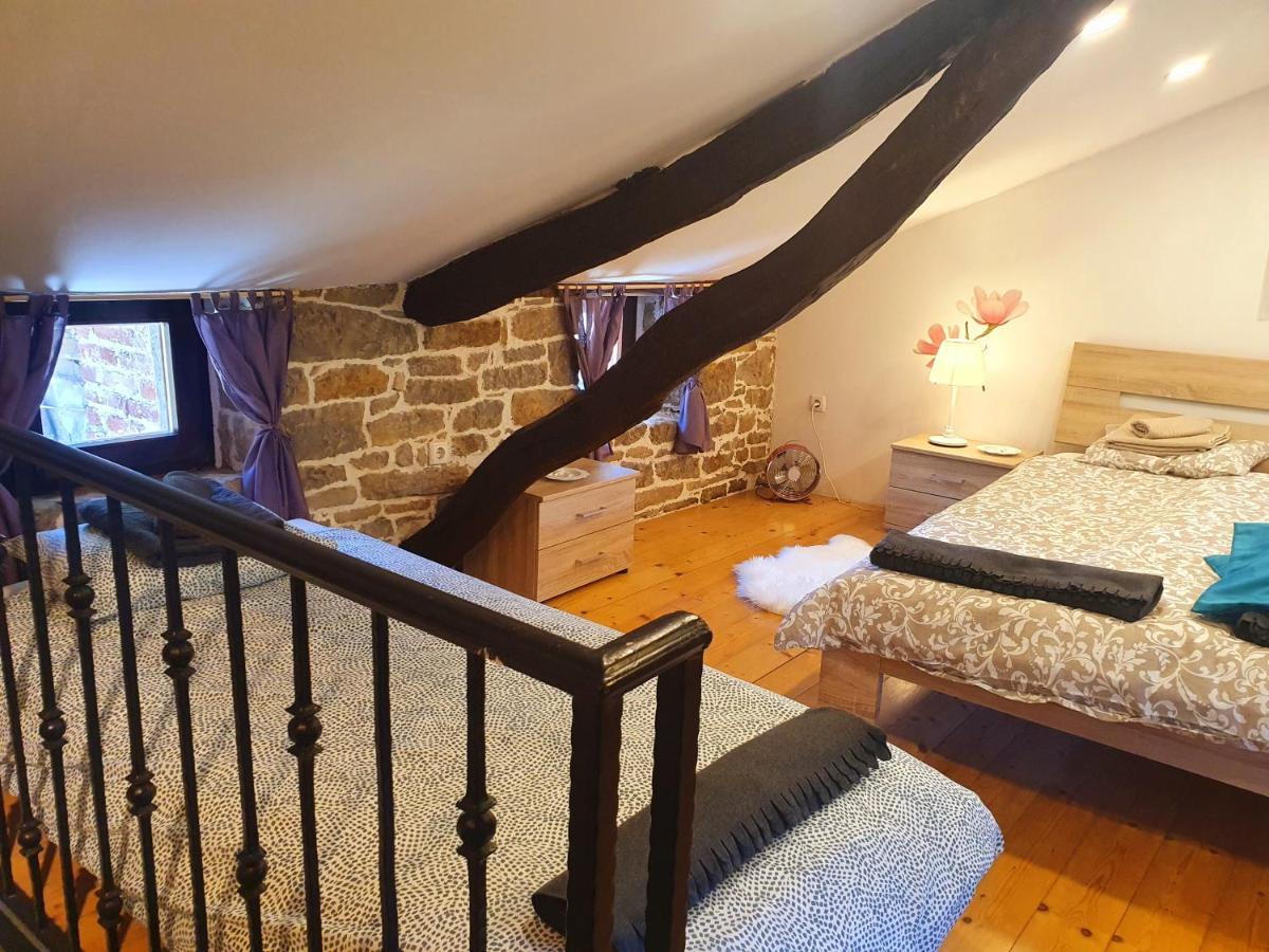 Casa Leonarda, Old Authentic Istrian Stone House Near Motovun, Central Istria Zamask Kültér fotó