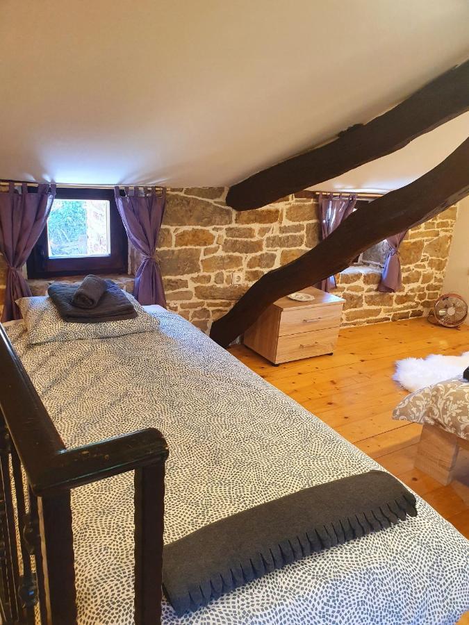 Casa Leonarda, Old Authentic Istrian Stone House Near Motovun, Central Istria Zamask Kültér fotó